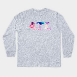 Marble ATL Kids Long Sleeve T-Shirt